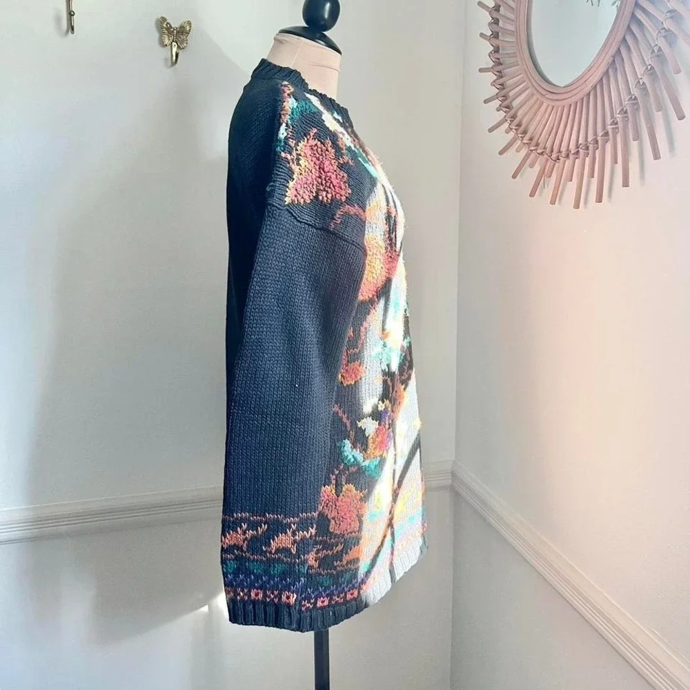 Vintage 90's‎ Chunky Fall Leaves Sweater